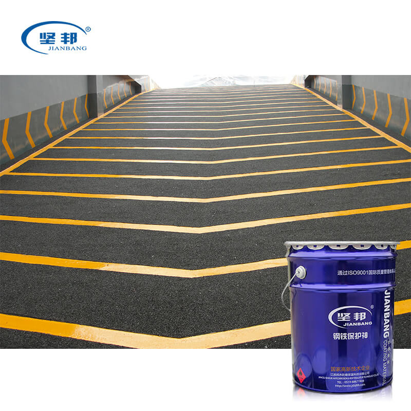 Anti-abrasion and waterproof acrylic resin road marking paint