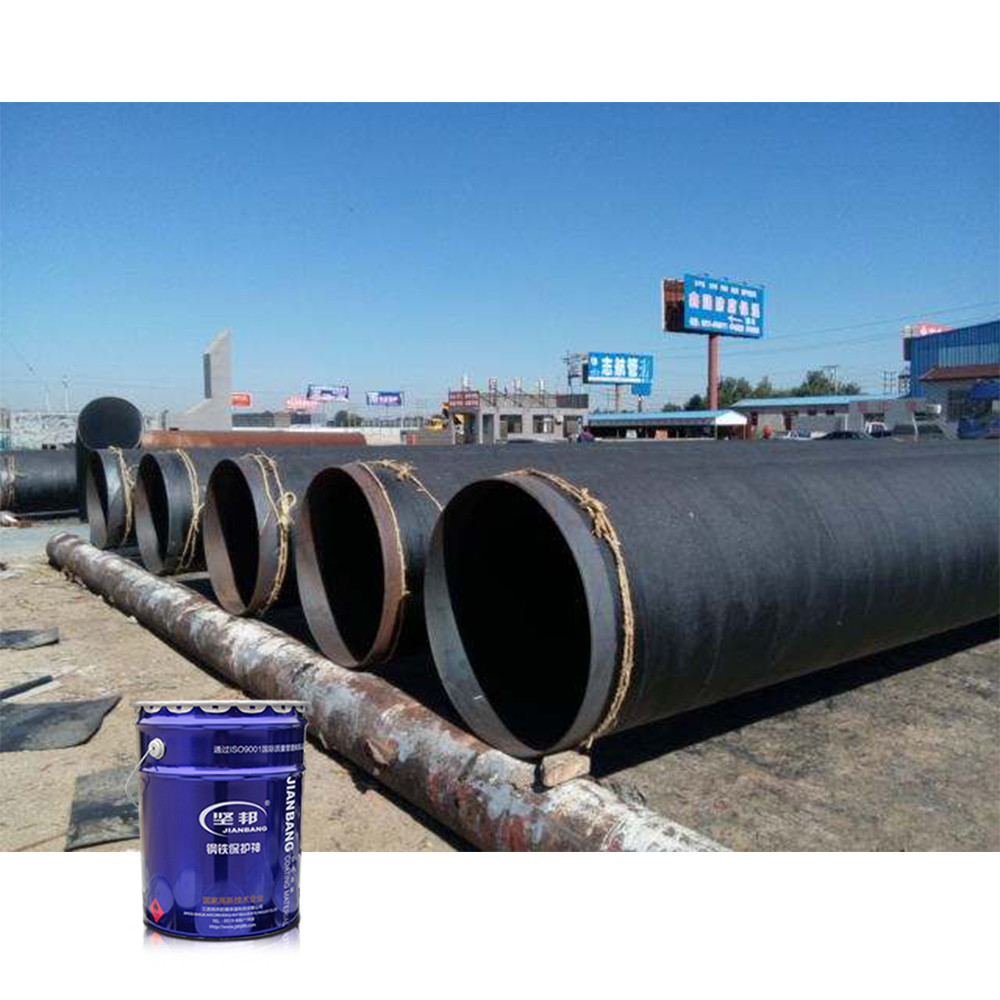 Epoxy Coal Tar Pitch Anti corrosion Paint for metal and steel protection