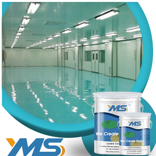 China Anti-static Solvent-free Self-leveling Epoxy Floor Paint Workshop and Factory Usage Customized-YMS Paint