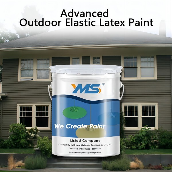 B12-6 Advanced Outdoor Elastic Latex Paint emulsion paint